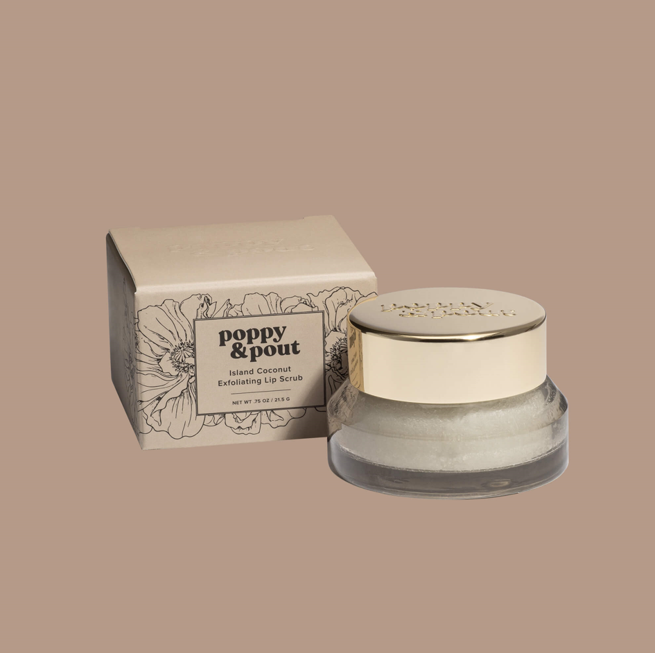 POPPY & POUT Lip Scrub Tester