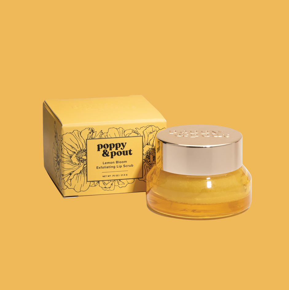 POPPY & POUT Lip Scrub Tester