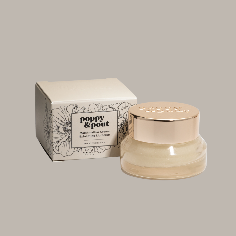 POPPY & POUT Lip Scrub Tester