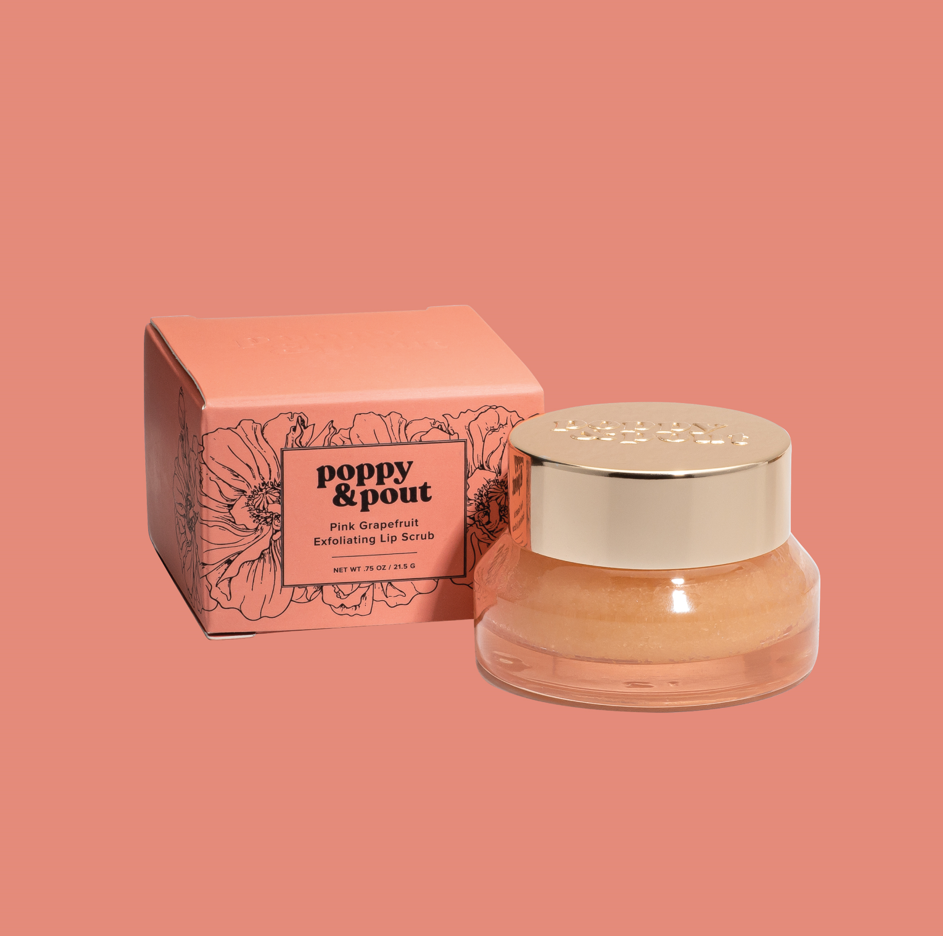 POPPY & POUT Lip Scrub Tester