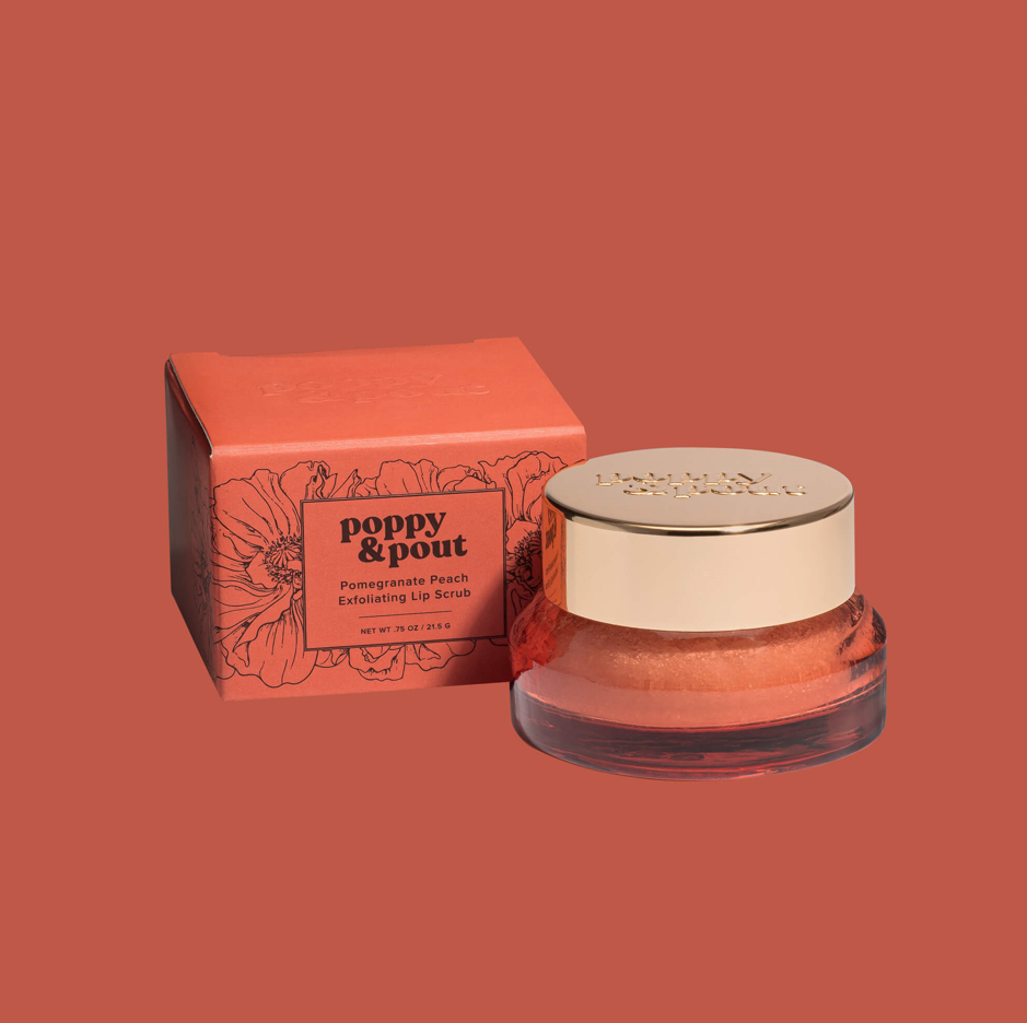 POPPY & POUT Lip Scrub Tester