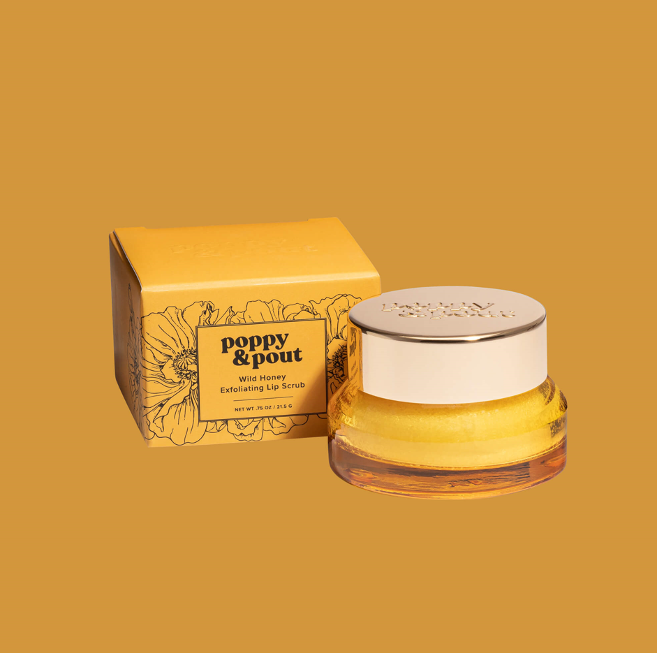 POPPY & POUT Lip Scrub Tester