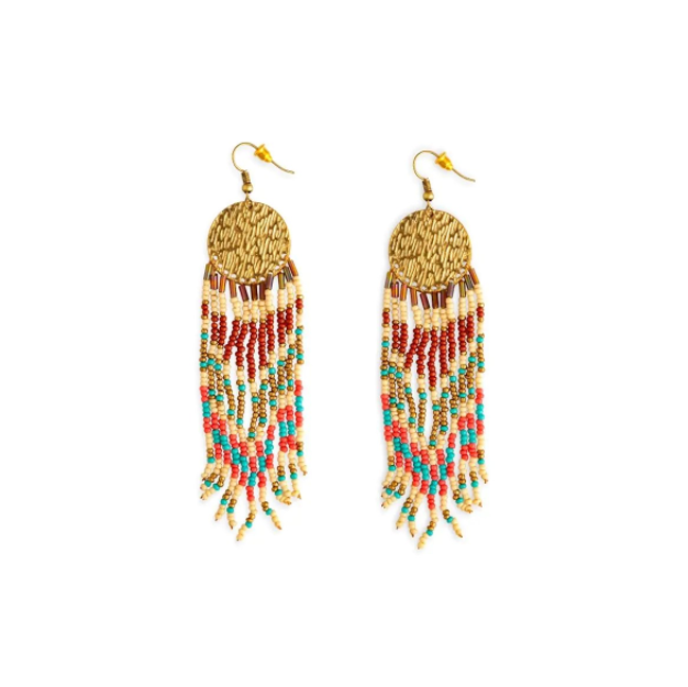 ABCO Sun's Radiance Beaded Earrings