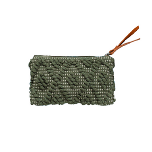 PANACHE Diamond Pattern Wristlet