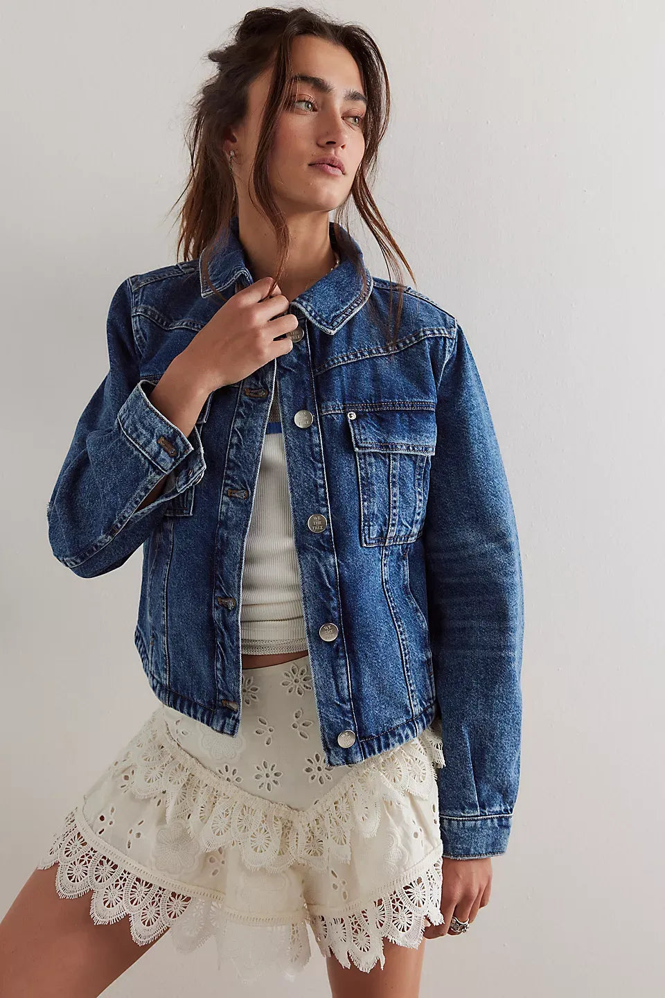 FREE PEOPLE Jade Denim Jacket