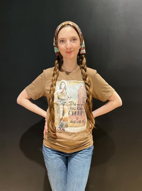 XOXOart & Co Big Girl Chaps Tee