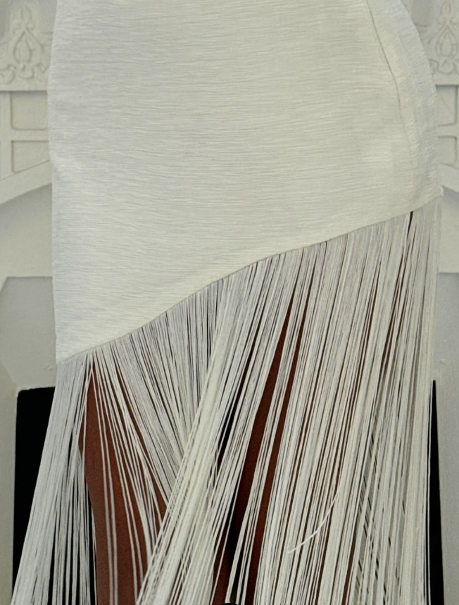 AFTER STUDIO Fringe Skirt
