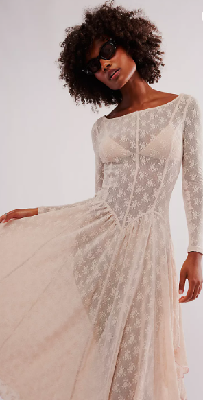 FREE PEOPLE Dial For Drama Slip