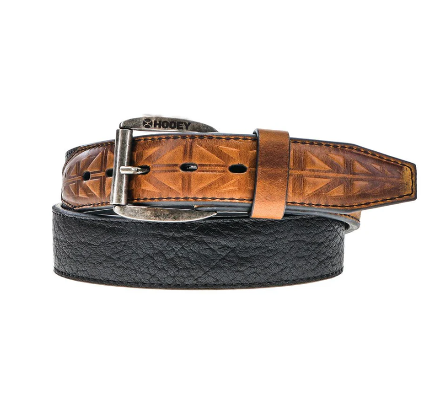 HOOEY Hog Bullhide Leather Belt