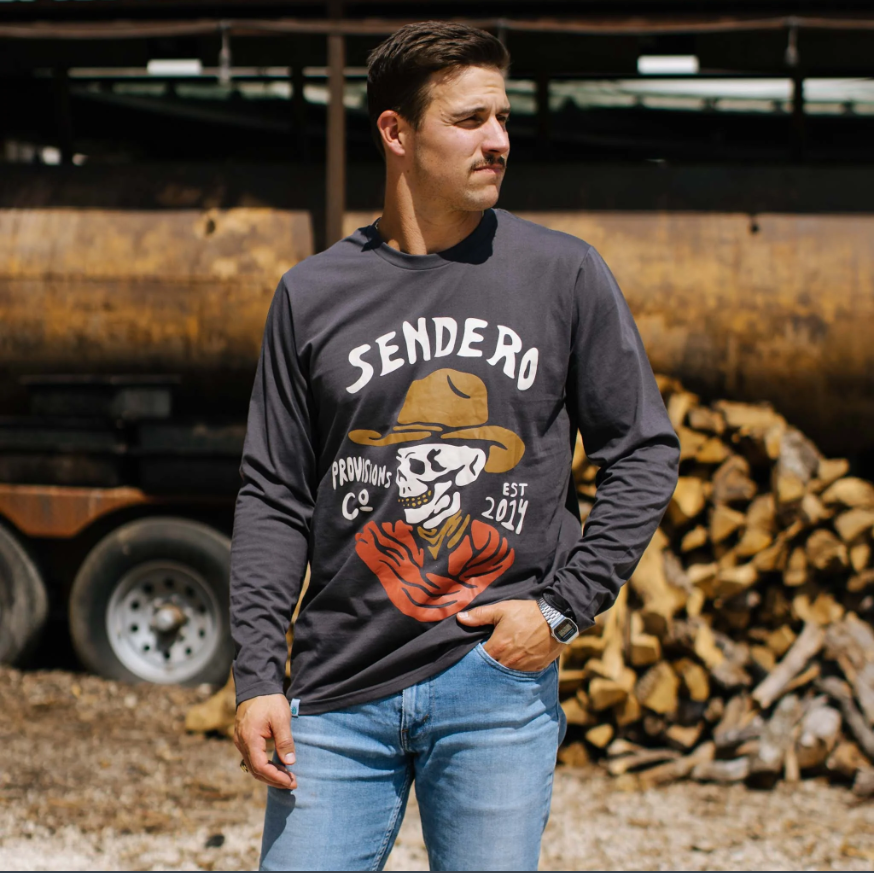 SENDERO Quitado Long Sleeve Tee