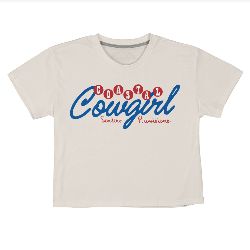 SENDERO Coastal Cowgirl Crop Tee