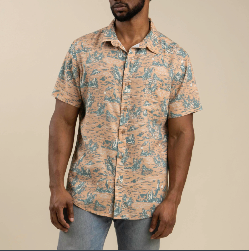 SENDERO City Slicker Button Up Short Sleeve Shirt