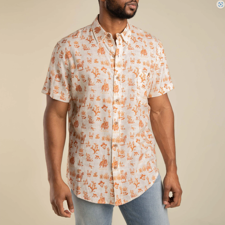 SENDERO City Slicker Button Up Short Sleeve Shirt