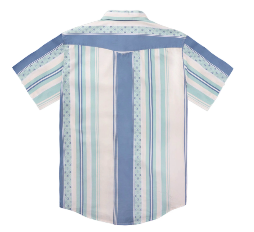 SENDERO Serape Pearl Snap Short Sleeve Shirt