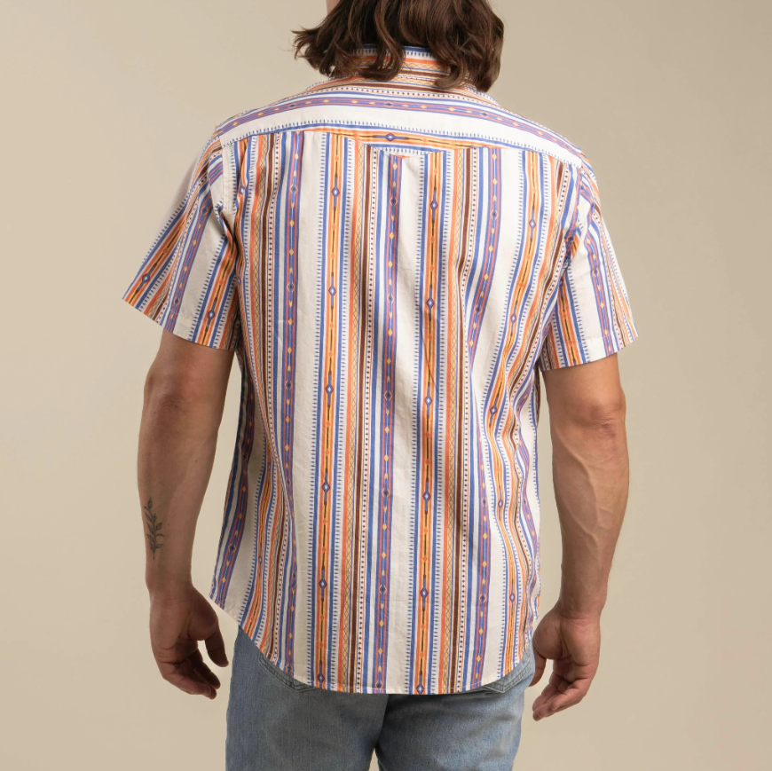 SENDERO Serape Pearl Snap Short Sleeve Shirt