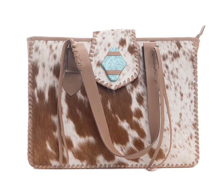 ABCO Carrington Club Leather And Hairon Bag