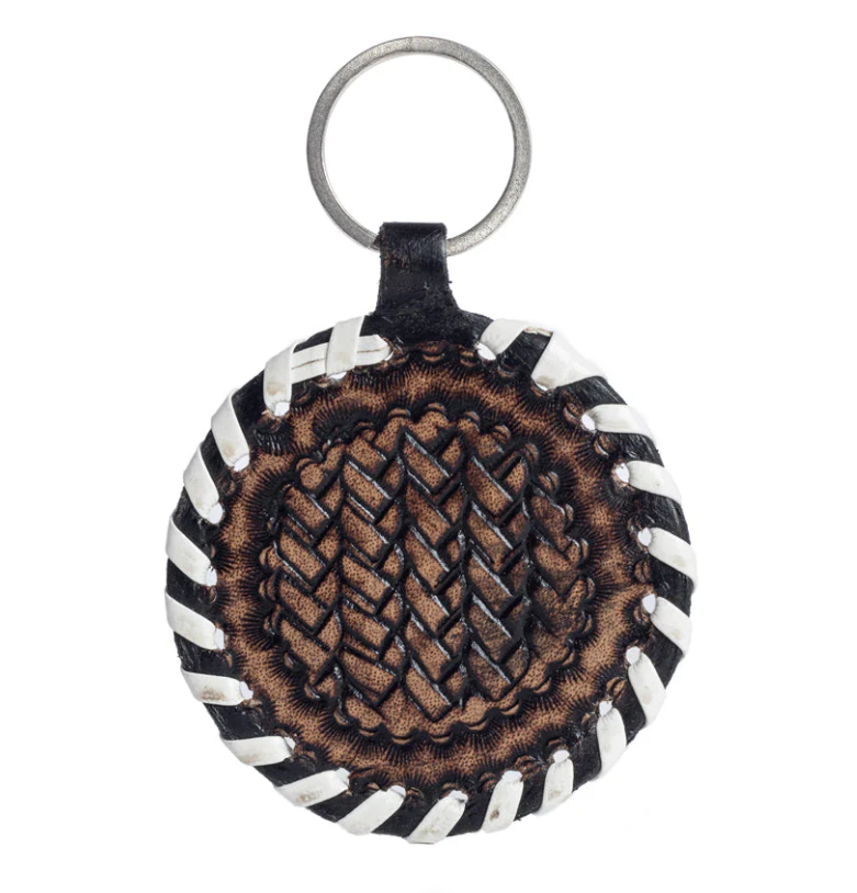 ABCO Protector Charm leather Key Fob