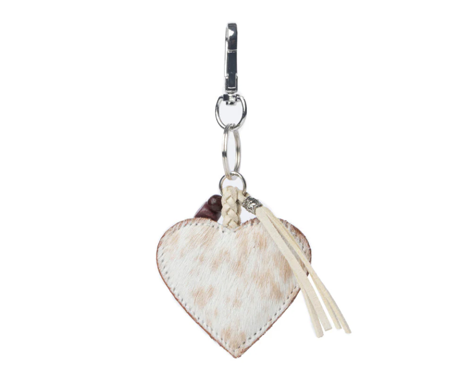 ABCO Pearls Hold My Heart Key Fob