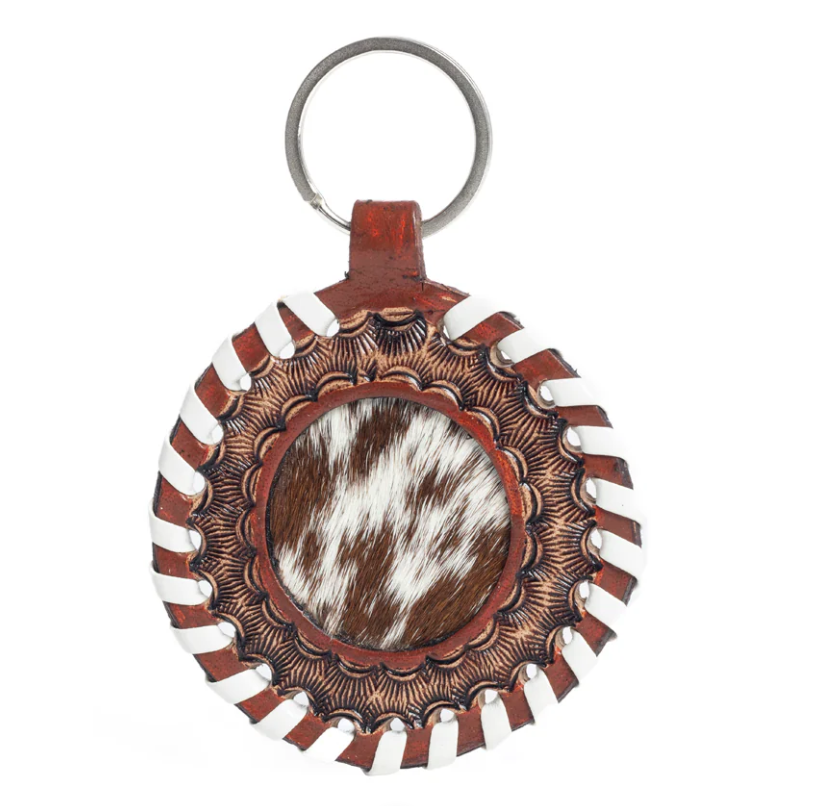 ABCO Protector Charm leather Key Fob