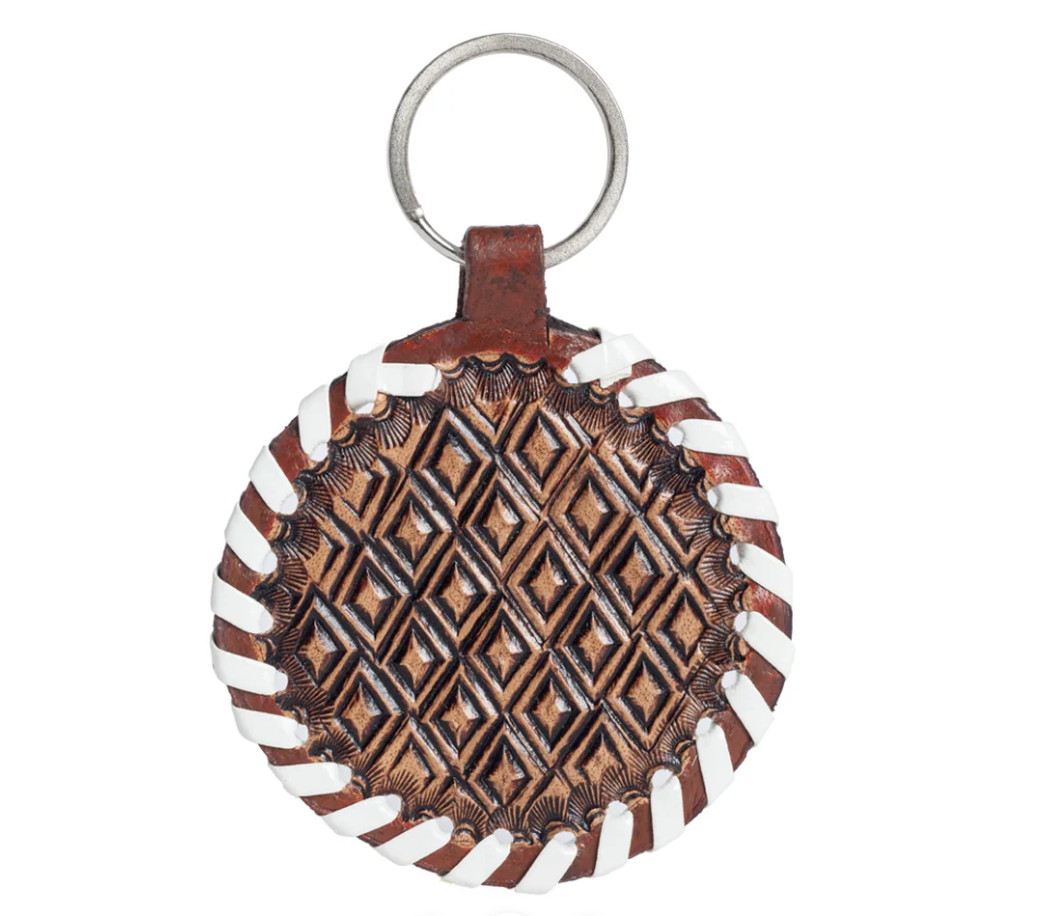 ABCO Protector Charm leather Key Fob