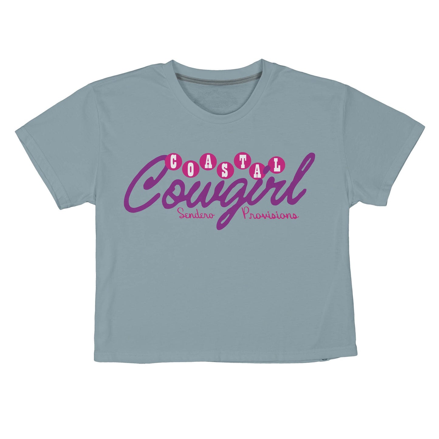 SENDERO Coastal Cowgirl Crop Tee