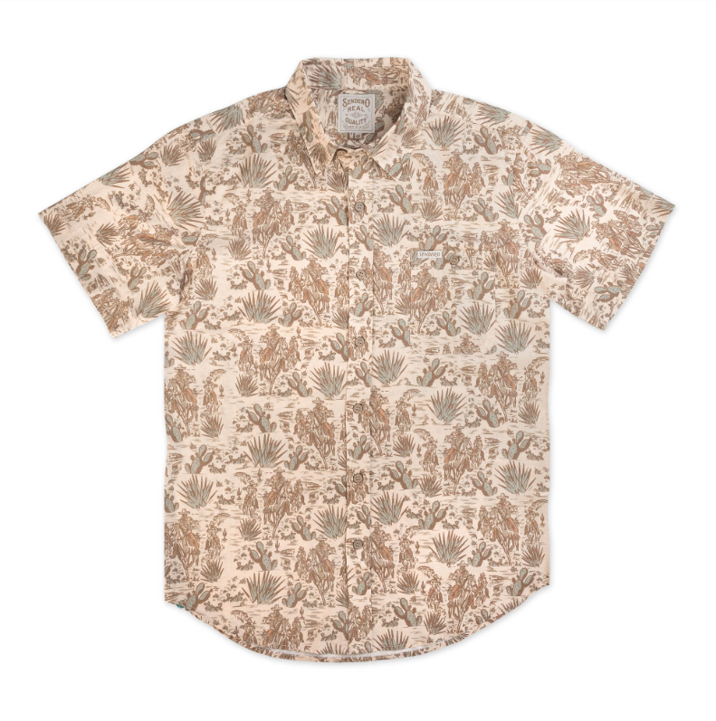 SENDERO City Slicker Button Up Short Sleeve Shirt
