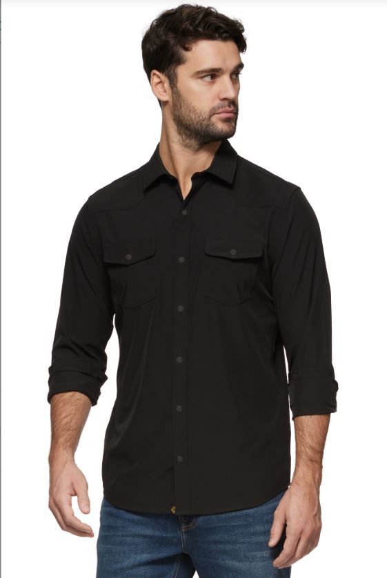 FLAG & ANTHEM Longmont LS Performance Western Shirt