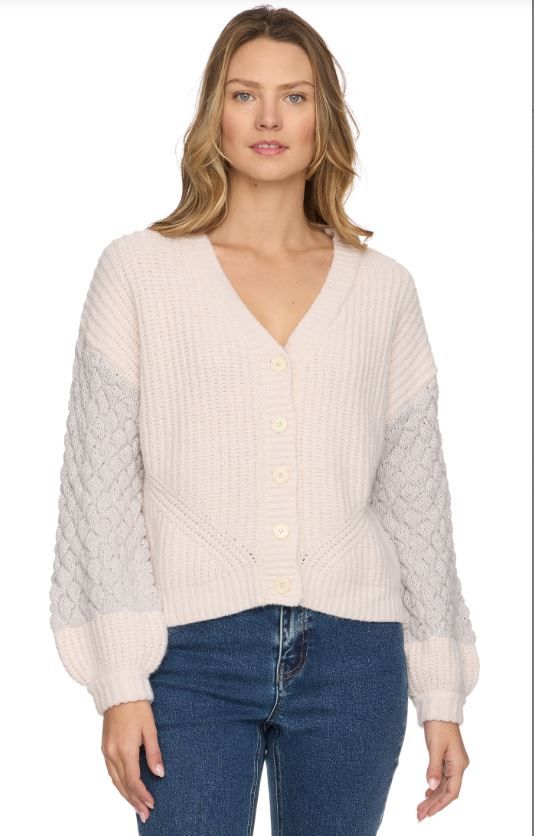 FLAG & ANTHEM Brielle Mixed Stitch Cardigan