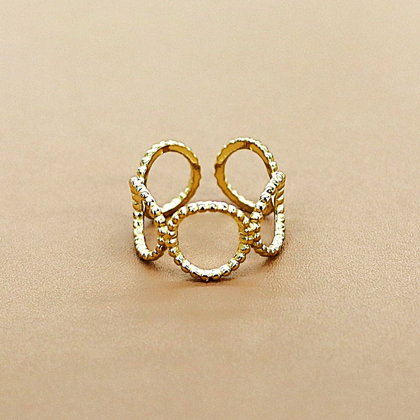 ABCO Luxe Open Circles Ring