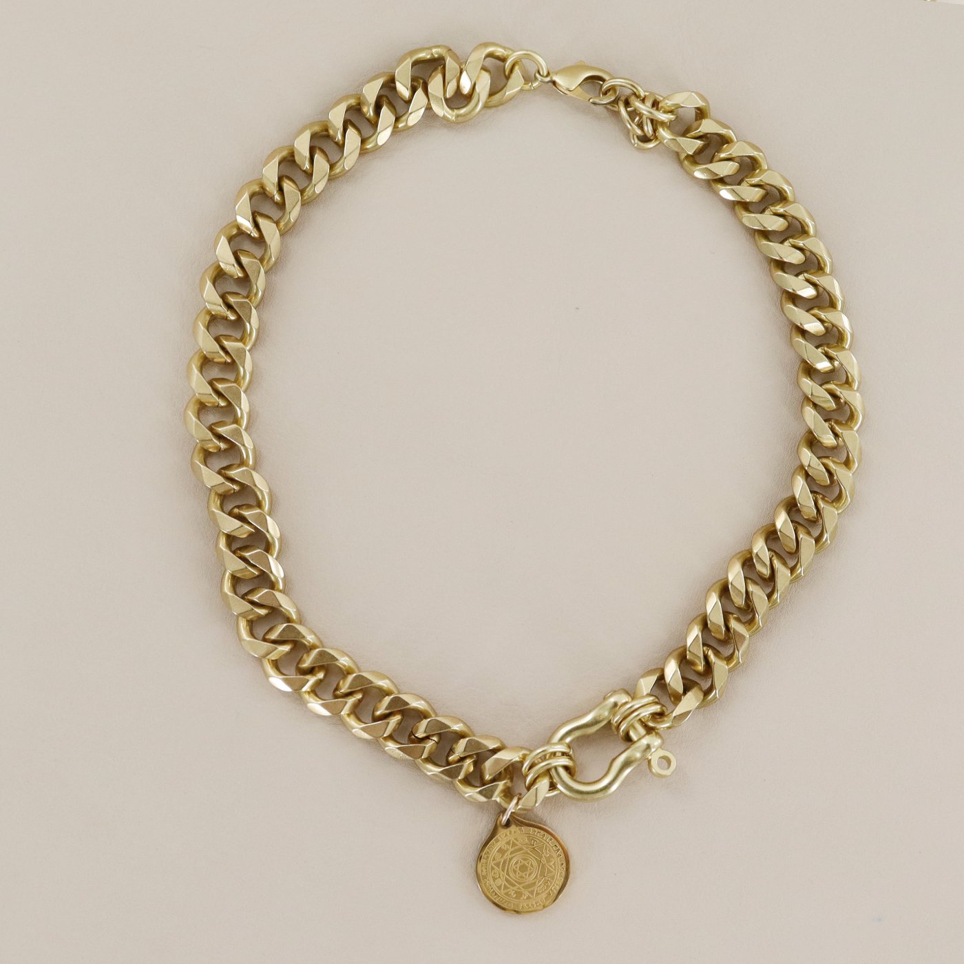 RACHEL NATHAN Shackle Classic All Knowing Necklace