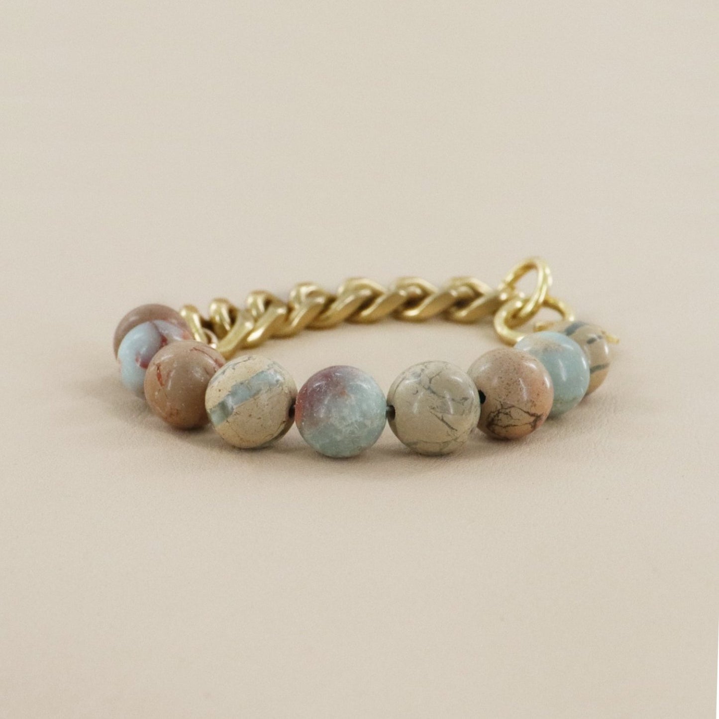 RACHEL NATHAN On Point Snakeskin Jasper Bracelet