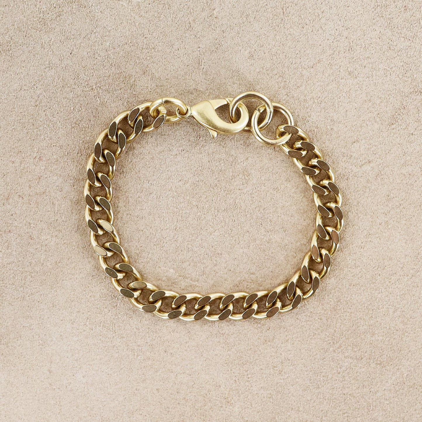 RACHEL NATHAN Thick Curb 2.3 Bracelet