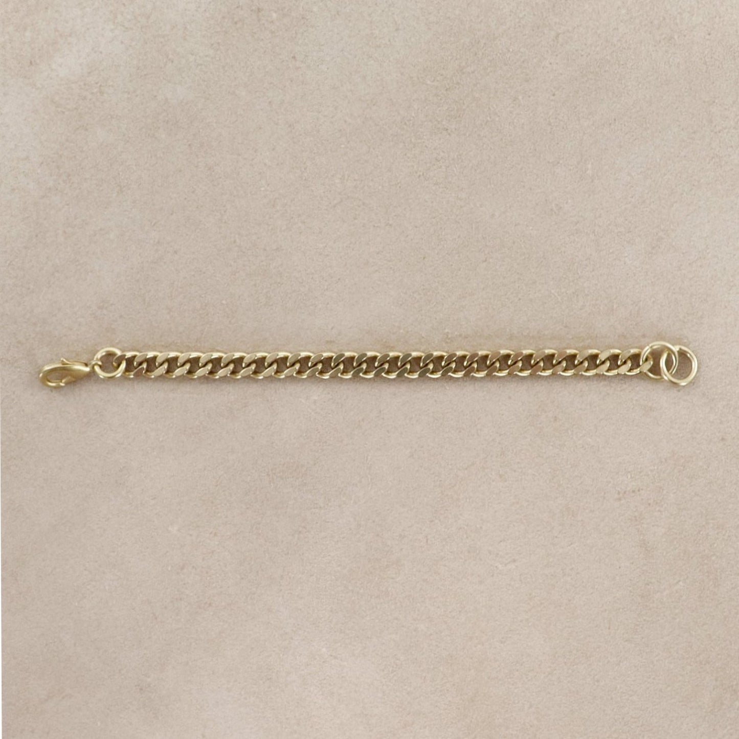 RACHEL NATHAN Thick Curb 2.3 Bracelet