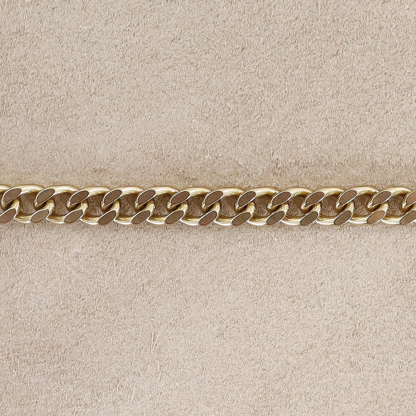 RACHEL NATHAN Thick Curb 2.3 Bracelet