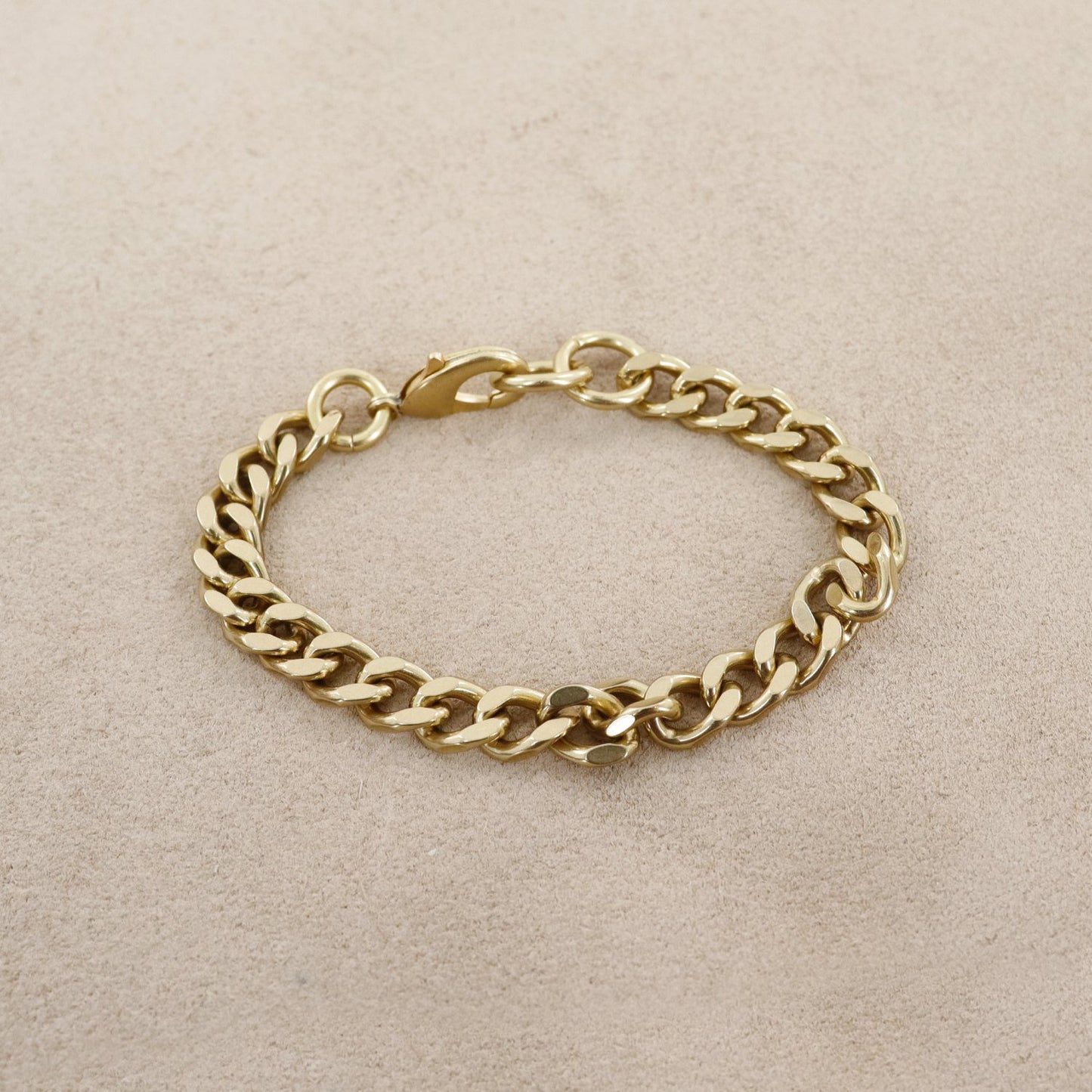 RACHEL NATHAN Thick Curb 2.3 Bracelet
