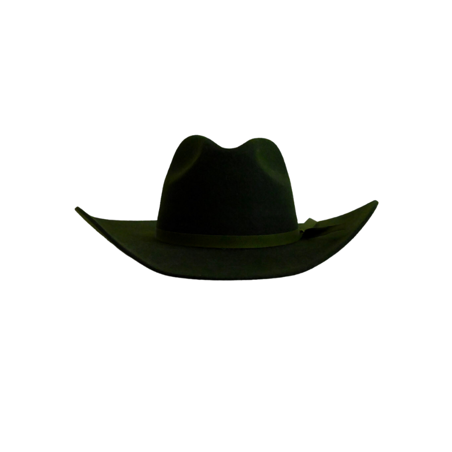 Western 4x California Cattleman Hat - Black 
