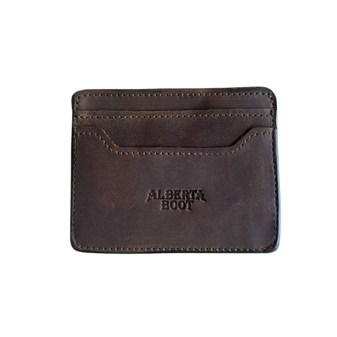 Brown Leather Card Holder