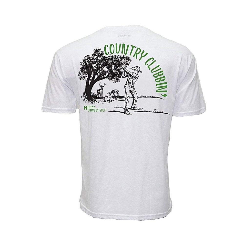 HOOEY Country Clubbin' Crew Neck Tee