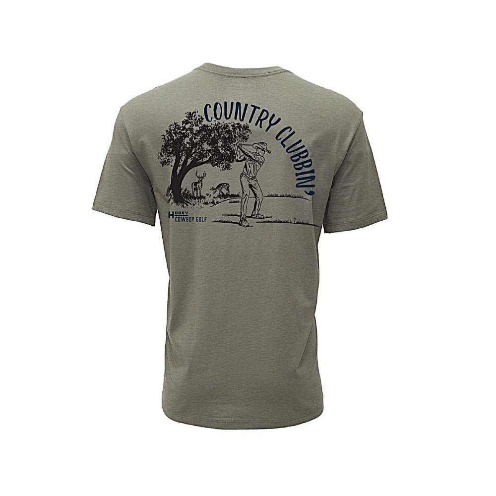 HOOEY Country Clubbin' Crew Neck Tee