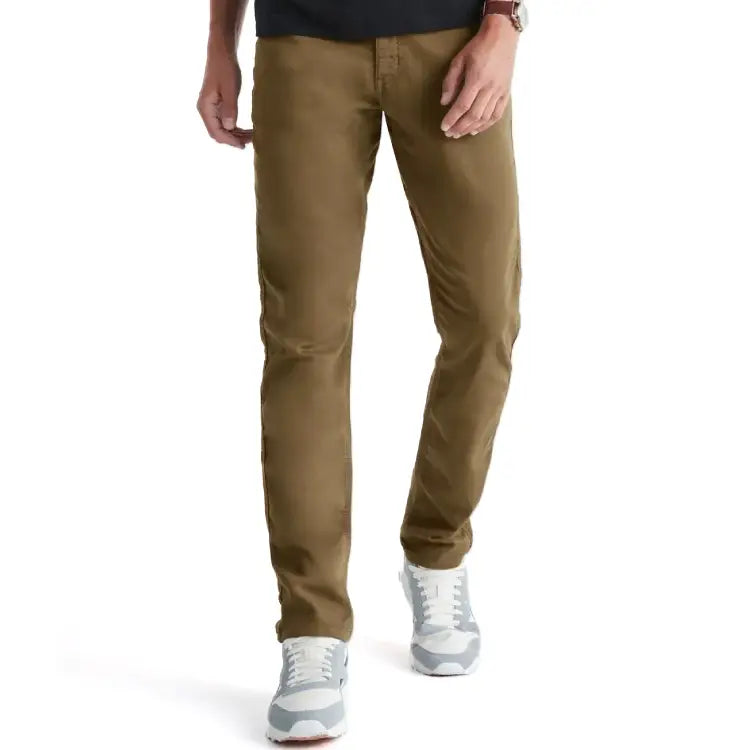 DUER NO SWEAT PANT TAPER TOBACCO