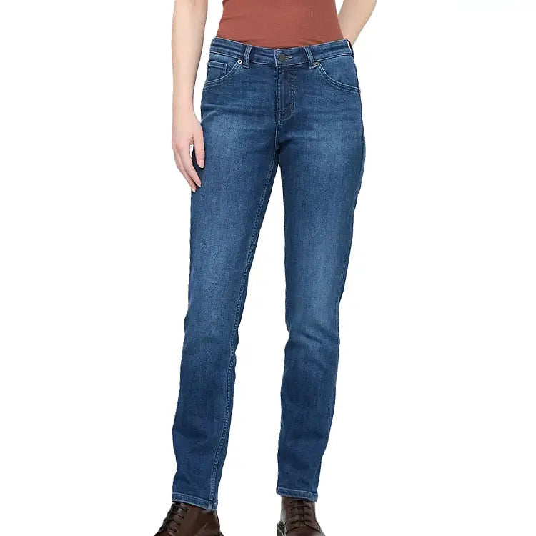 DUER Tech Fleece Denim Girlfriend Jean