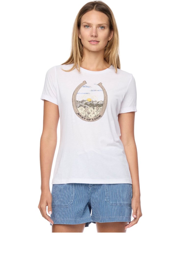 FLAG & ANTHEM Best Of Luck Graphic Tee