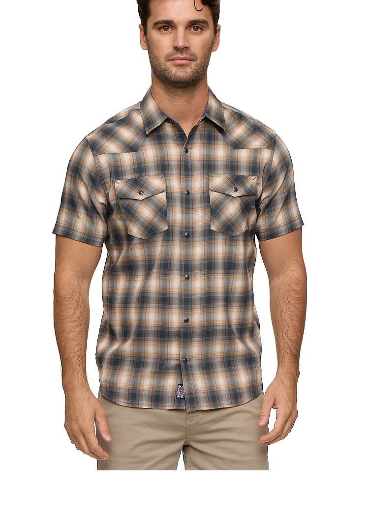FLAG & ANTHEM Breckenridge SS Performance Western Shirt