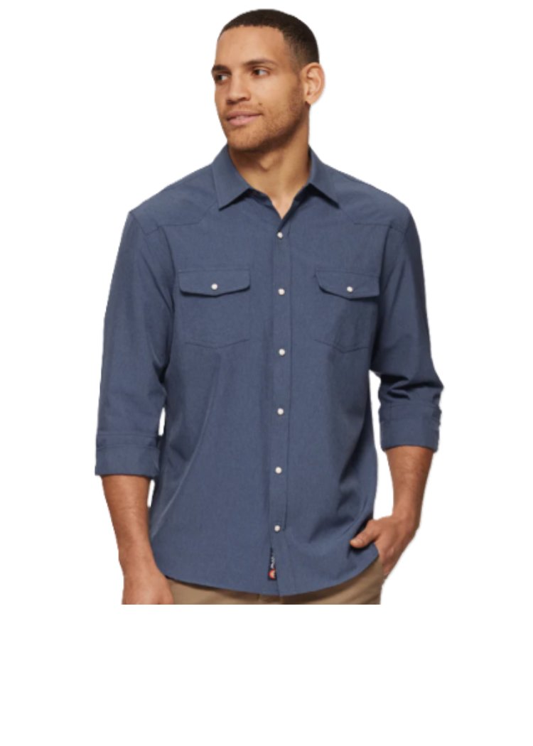 FLAG & ANTHEM Deming LS Performance Western Shirt