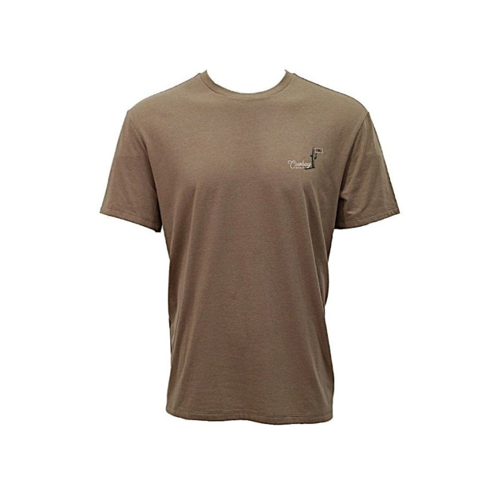 HOOEY Hills Crew Neck Cowboy Golf Logo Tee