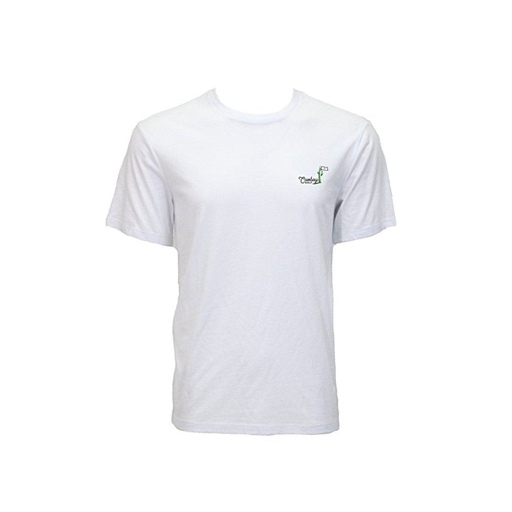 HOOEY Hills Crew Neck Cowboy Golf Logo Tee