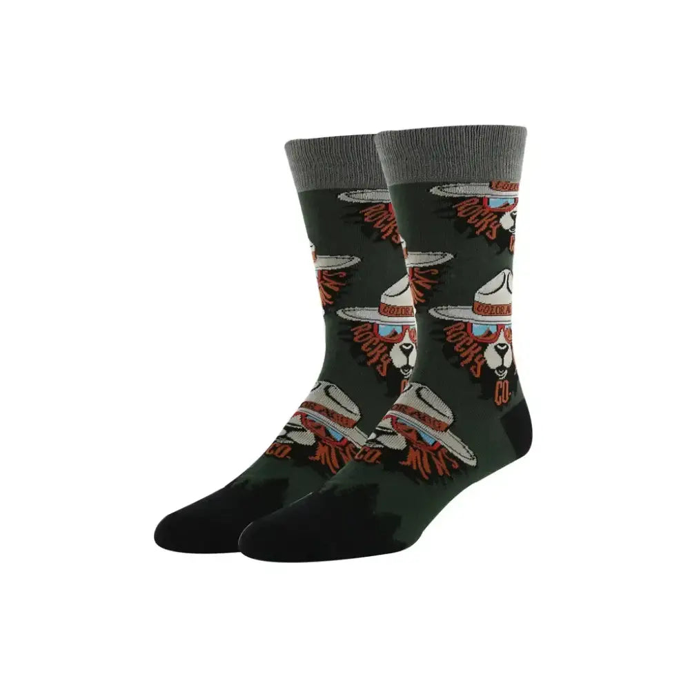 OOOH YEAH Funny Cotton Crew Socks