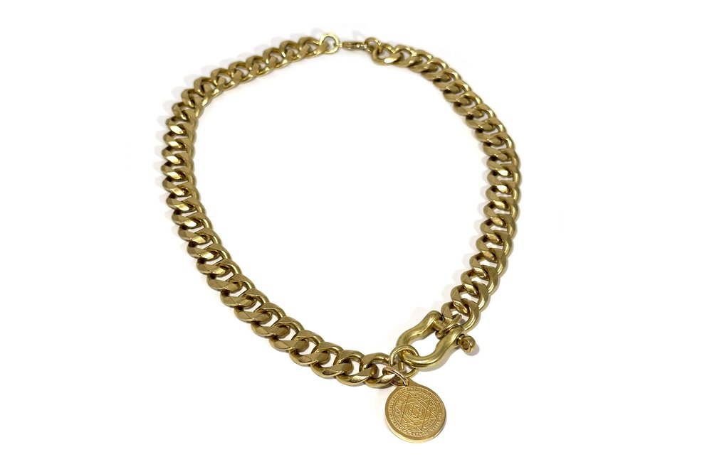 RACHEL NATHAN Shackle Classic All Knowing Necklace