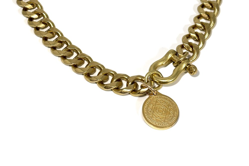 RACHEL NATHAN Shackle Classic All Knowing Necklace