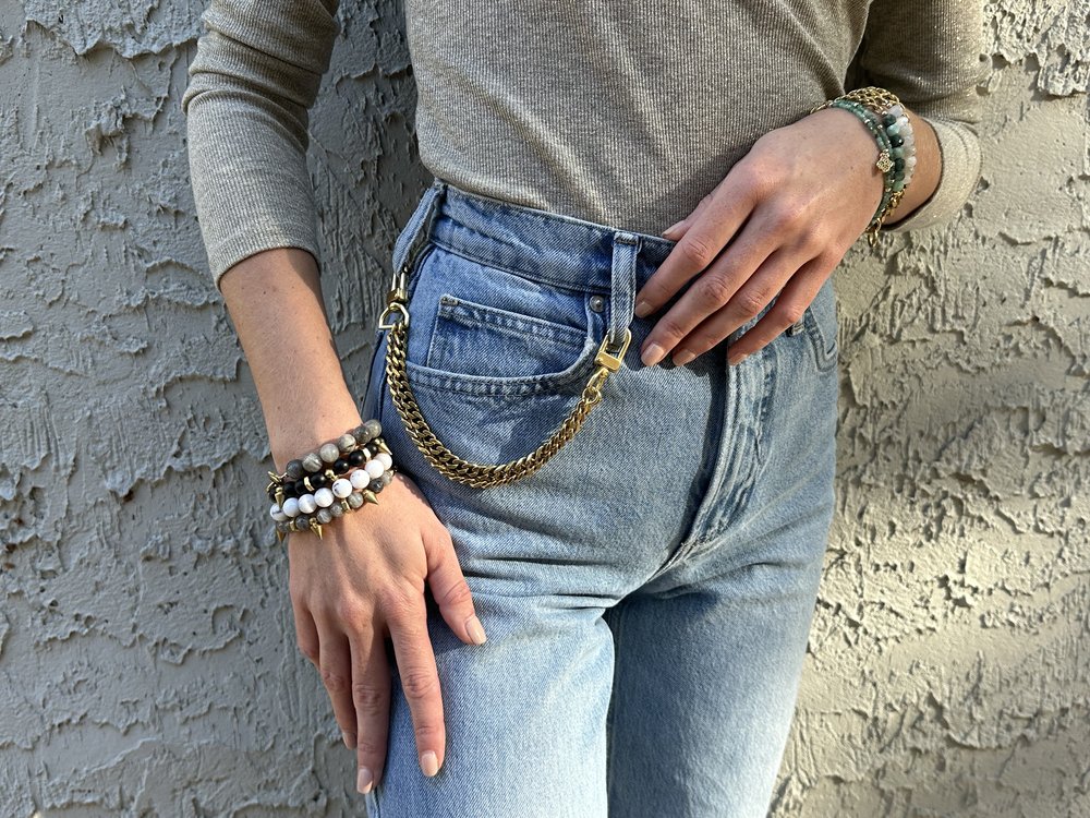 RACHEL NATHAN Belt Loop Chain